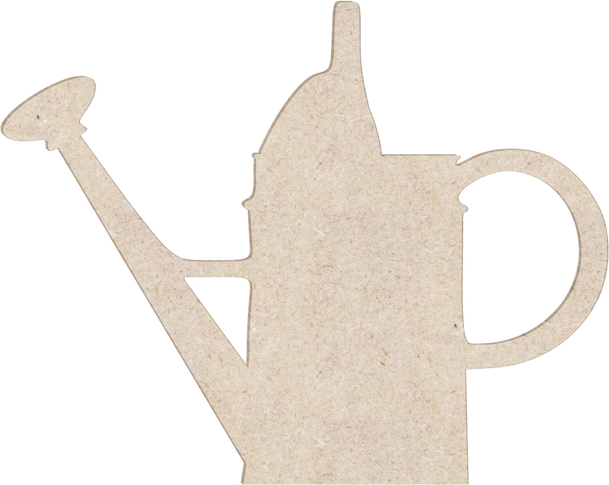 14" Watering Can Unfinished Wood Cutout Shape (Sizes 12"-36")