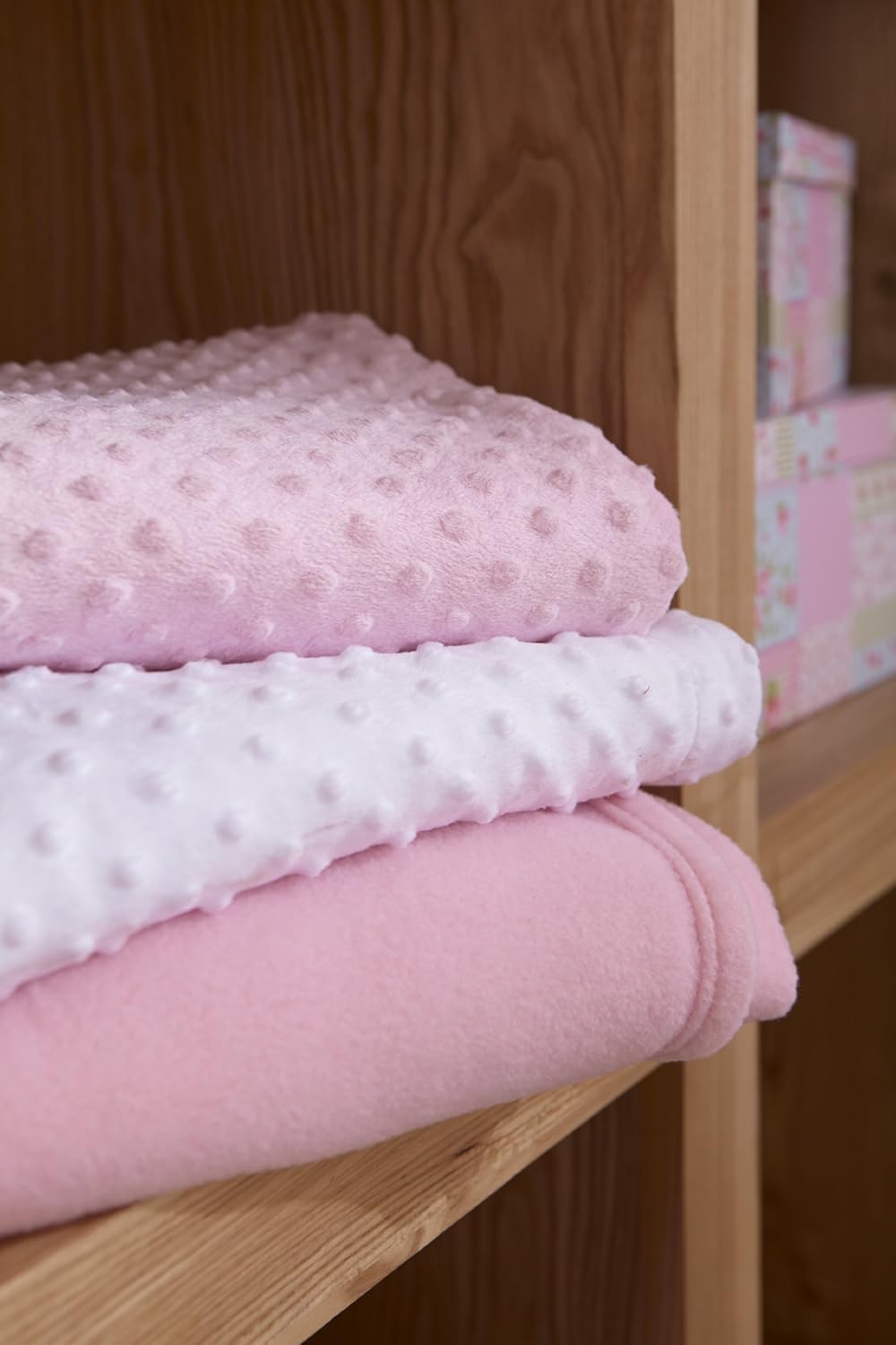 pink dimple blanket