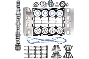 53021726AE MDS 5.7 Hemi Cam&Lifters Head Gaskets Kit Compatible with Chevy 300 2009-2021 For Dodge Ram 1500 2009-2016 For Jee