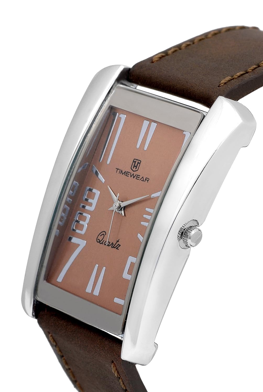 timewear analog brown dial unisex couple watch - 908bdtcouple