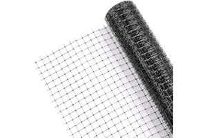 Fencer Wire, Deer and Animal Fence Barrier Netting 7 ft. x 100 ft. with Mesh Size 3/4" (Light)
