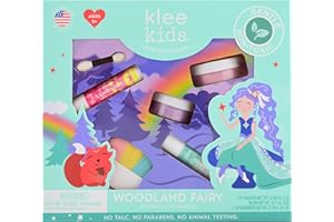 LUNASTAR Luna Star Klee Kids Play Makeup Kit. Gentle and Non-Toxic. Kid-Friendly. Made in USA. (Woodland Fairy)