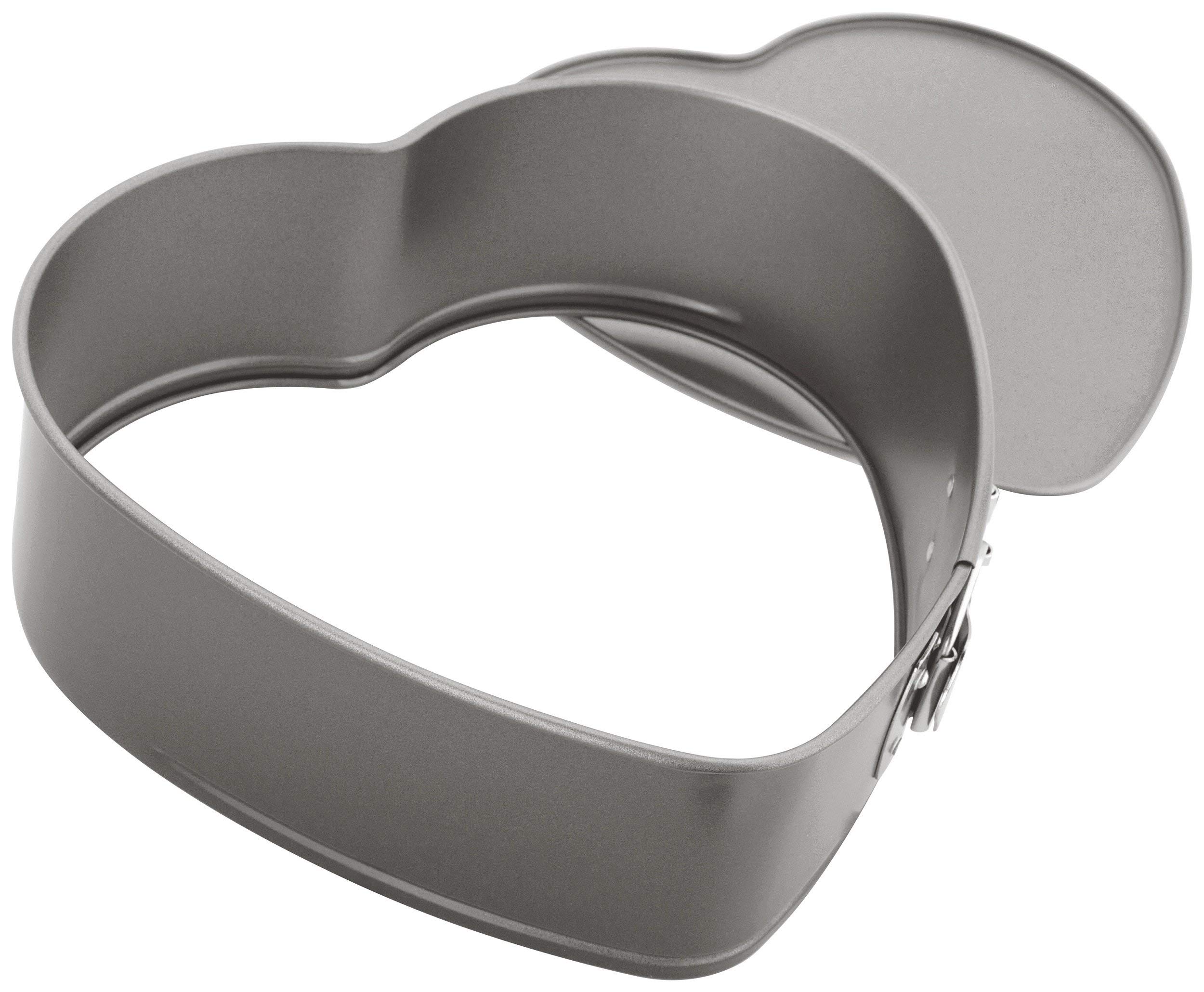 Judge Non-Stick Heart Cake Tin, Dishwasher Safe, 21cm x 22cm x 7cm