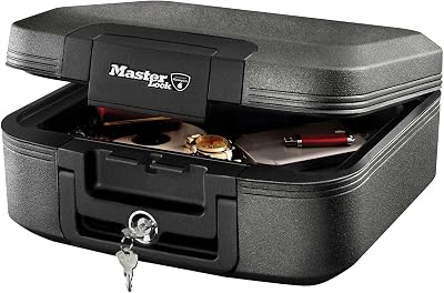 Master Lock Fireproof Waterproof Safe Box 7.8L with Key 16.8in x 39.1in x 36.3in