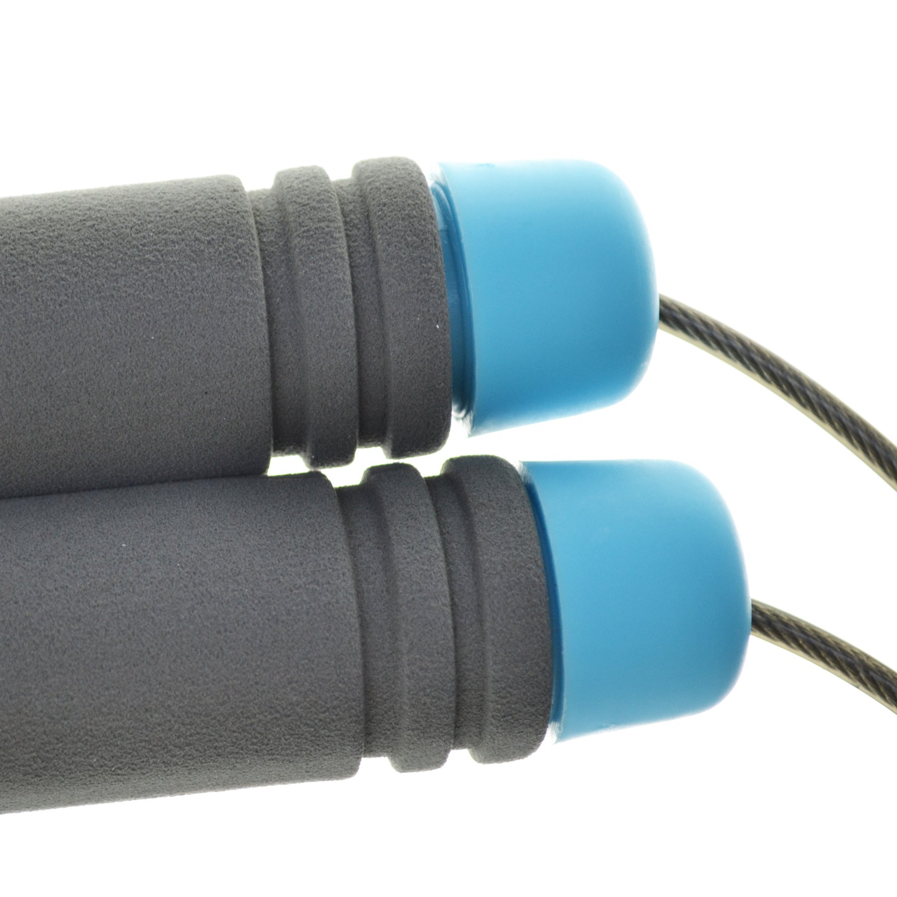 Micogo Jump Rope & Skipping Rope Adjustable Stainless-Steel Wirerope 9.2' for Fitness,Boxing,MMA