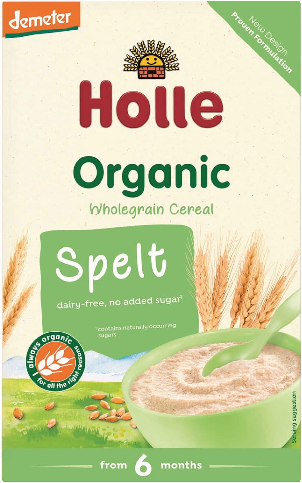 Holle Organic From 4 Months Spelt Porridge 250g