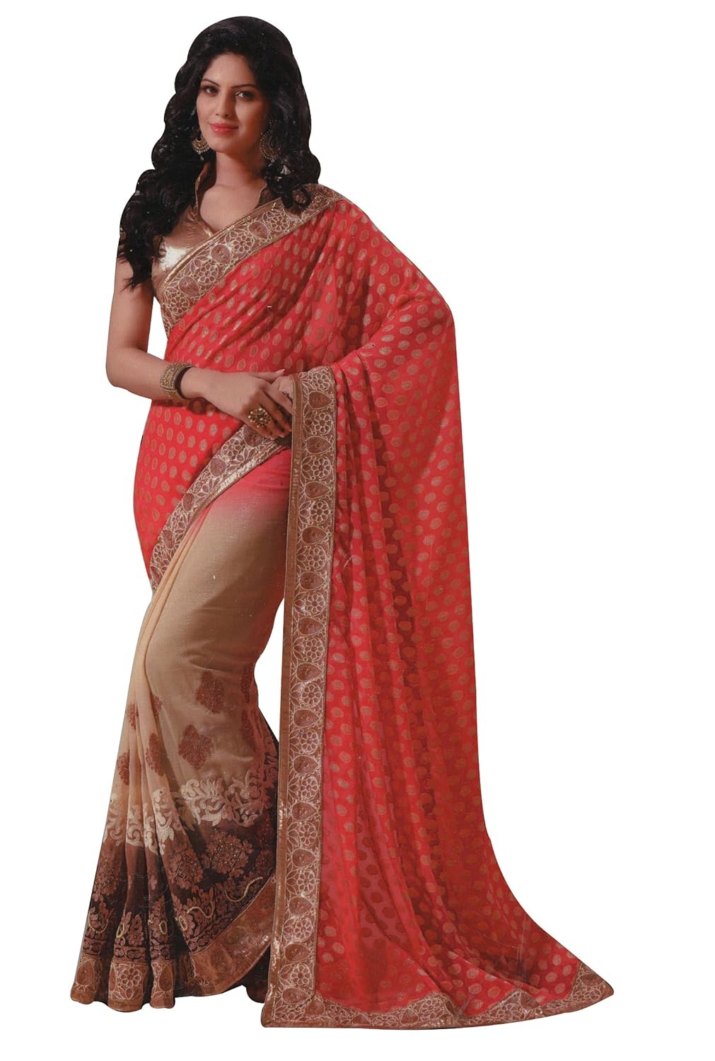 fashionable party wear sarees