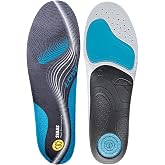 SIDAS Unisex 3Feet Activ' Low-Arched Feet Multisports All-Year Insoles | Enhanced Heel Cushioning, X-Small (35-36)
