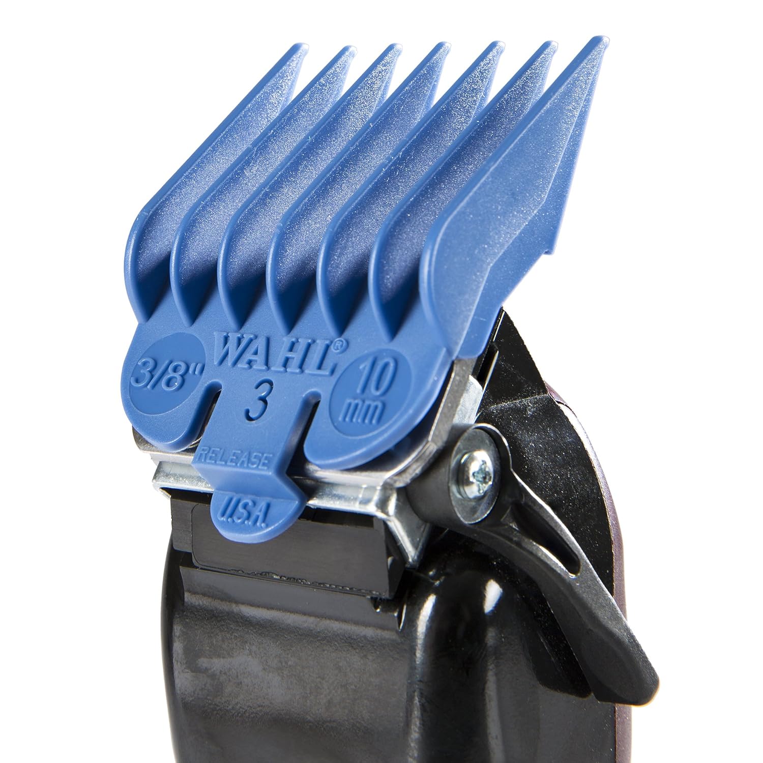 Wahl WHLCMB Professional 8 Color Coded Cutting Guides with Organizer 3170-400 – Great for Professional Stylists and Barbers – Cutting Lengths From 1/8” to 1” : Hair Clippers And Accessories : Beauty