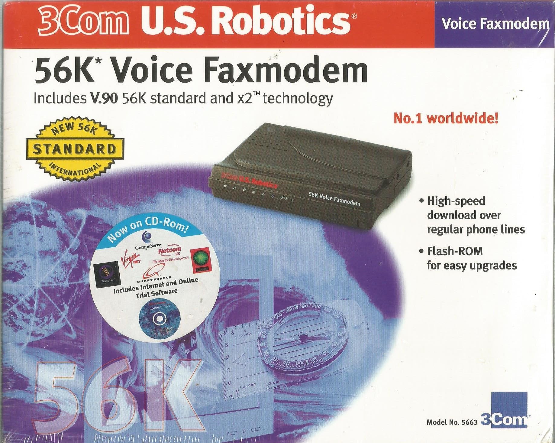 US Robotics Sportster 56K Modem
