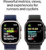 Apple Watch Ultra 2 GPS Cellular 49mm Titanium Black Case Milanese Loop view 4