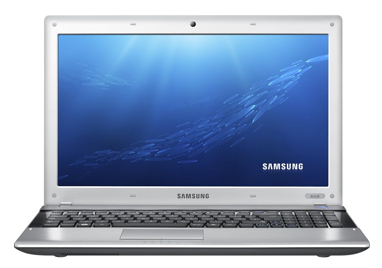 Samsung RV520 15.6 inch Laptop Silver (Intel Core i5 2430M 2.40GHz