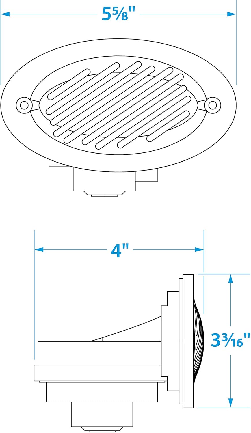 SEACHOICE 14571 Hidden Boat Horn : Boat Horns : Sports & Outdoors