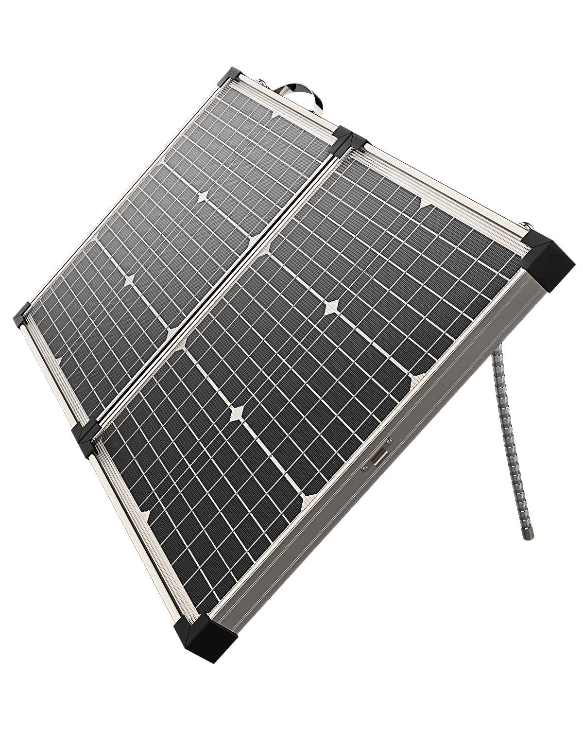ALLPOWER Solar Panel 120 Watt 12Volt Monocrystalline Off Grid Portable