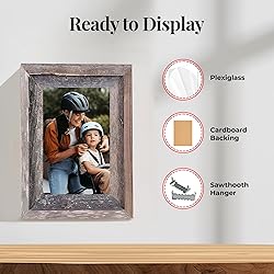 Farmhouse Style Rustic Picture Frame - Reclaimed