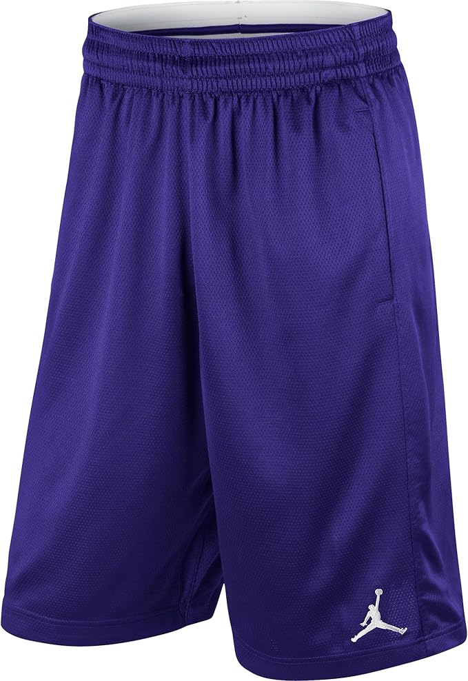 purple jordan shorts