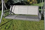 Garden Market Place Chatsworth 3-Seater Swing with Thick Cushions view 6