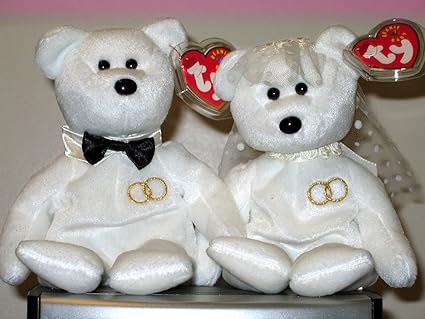 bride and groom ty beanie babies