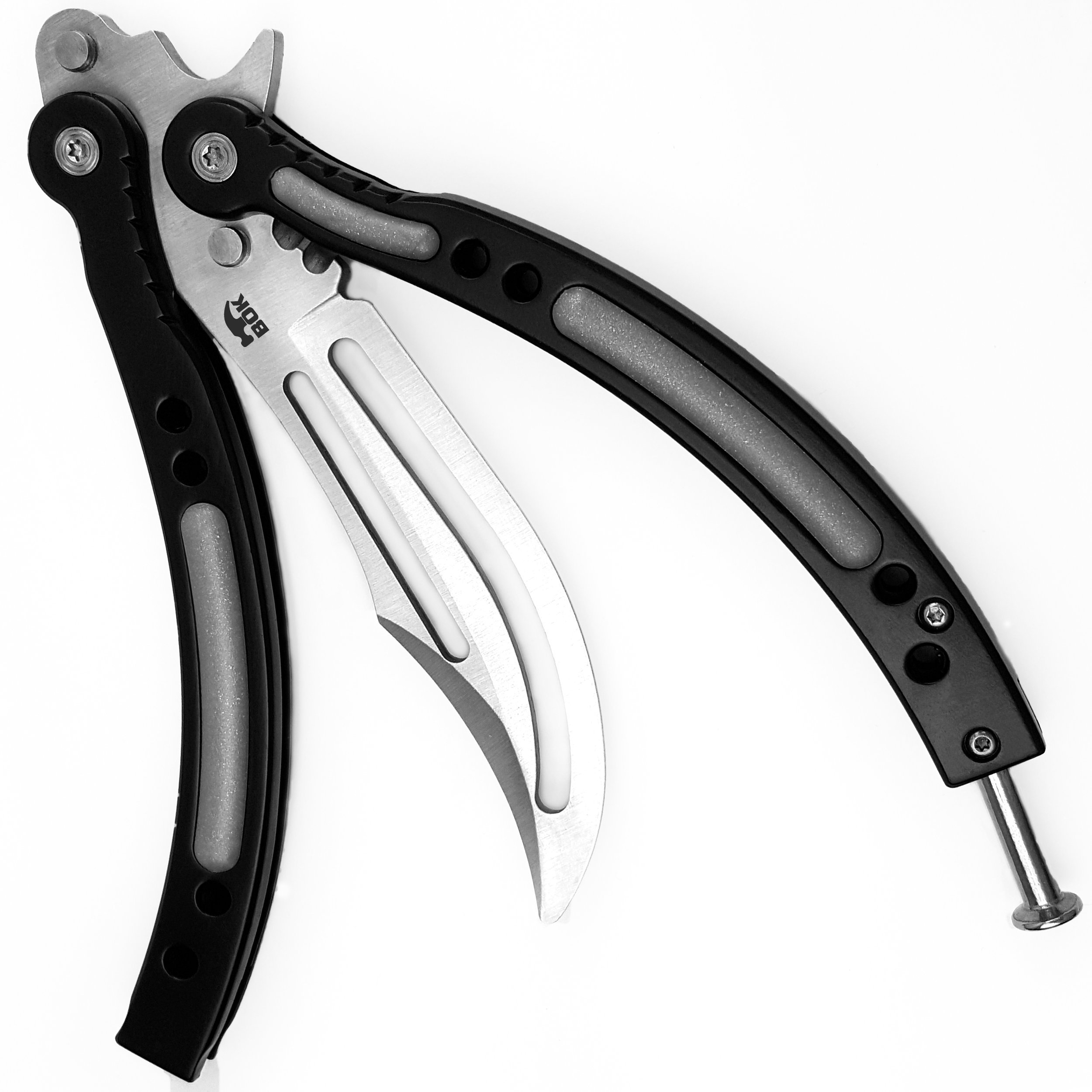 BOKHAMMER CS GO Balisong Butterfly VANILLA Trainer Practice Knife