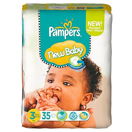 Pampers New Baby Gr.3 Midi 4-7kg Sparpack, 4x35 Stück