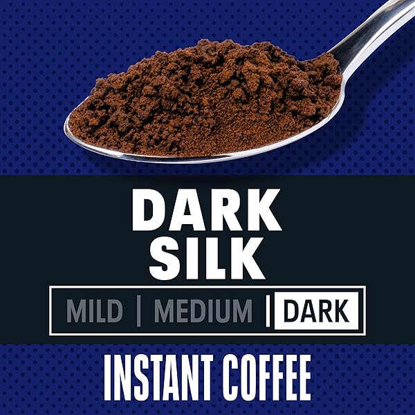 MAXWELL HOUSE DARK SILK INSTANT COFFEE, 8 OZ