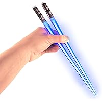 Chop Sabers Light Up LightSaber Chopsticks, Blue Pair
