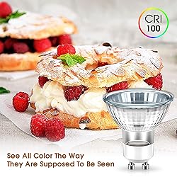 GU10 Halogen 50W Bulbs, 120V Halogen Light