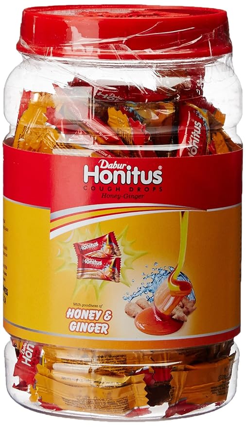 Dabur Honitus Cough Drops Jar 100 Count (Ginger) Amazon.in Health