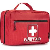 RHINO RESCUE 240 Piece All-Purpose First Aid Kit, Home & Office Professional Medical Supplies, Ideal for Emergency, School, Business, Car, Camping