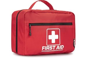 RHINO RESCUE 240 Piece All-Purpose First Aid Kit, Home & Office Professional Medical Supplies, Ideal for Emergency, School, Business, Car, Camping