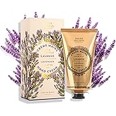 Panier des Sens Lavender Hand Cream - Nourishing Shea Butter Hand Cream for Dry Cracked Hands 97% Natural Ingredients - Dermatologically Tested Hand Lotion for Woman Made in France, 2.5 fl oz