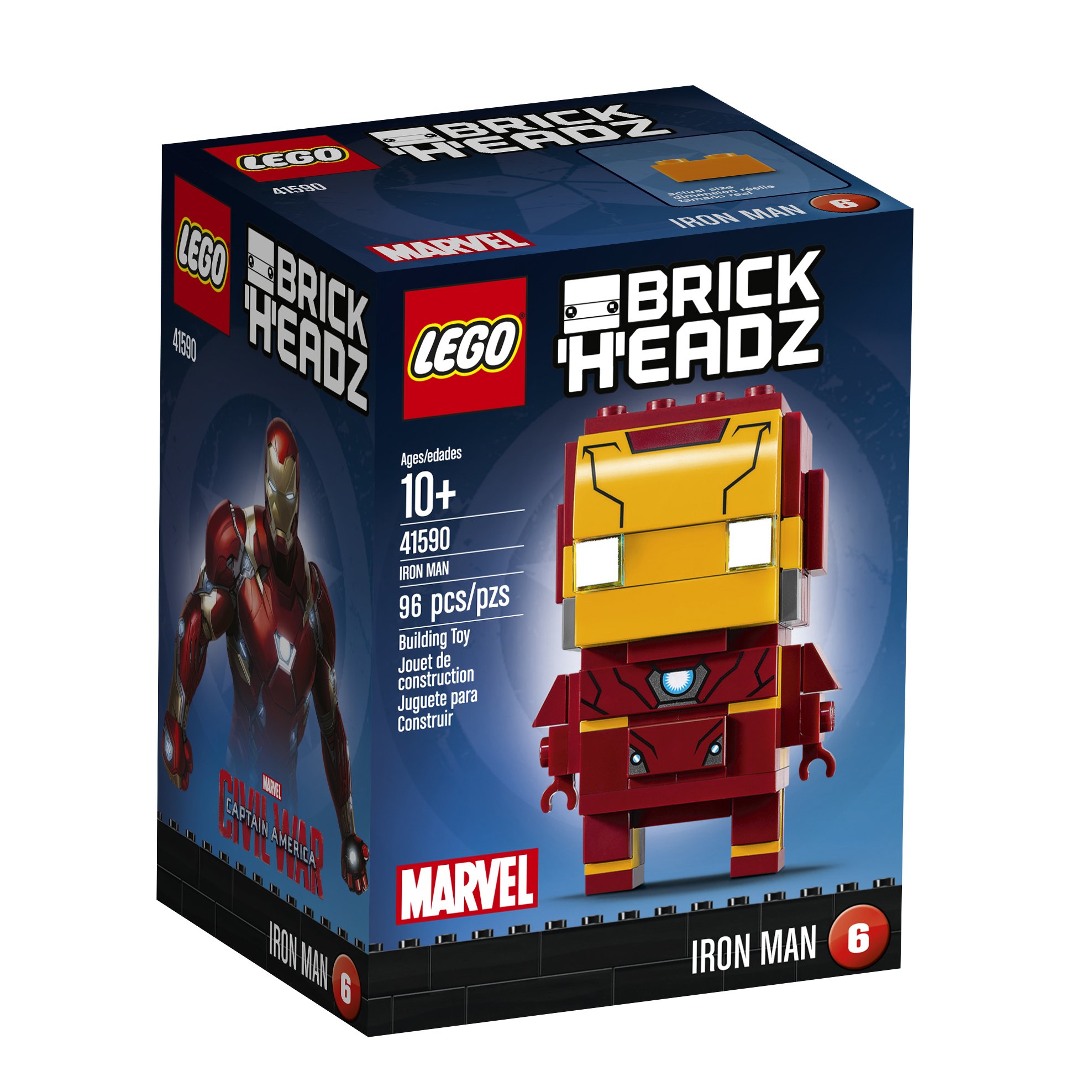 LEGO 41590 Brickheadz Marvel Iron Man