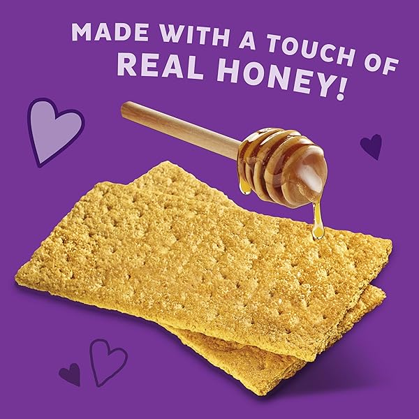 ANNIE’S ORGANIC HONEY GRAHAM CRACKERS, MADE WITH WHOLE GRAIN, 14.4 OZ