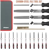 Hi-Spec 17 Pc Metal File Set with Case and Extras view 2