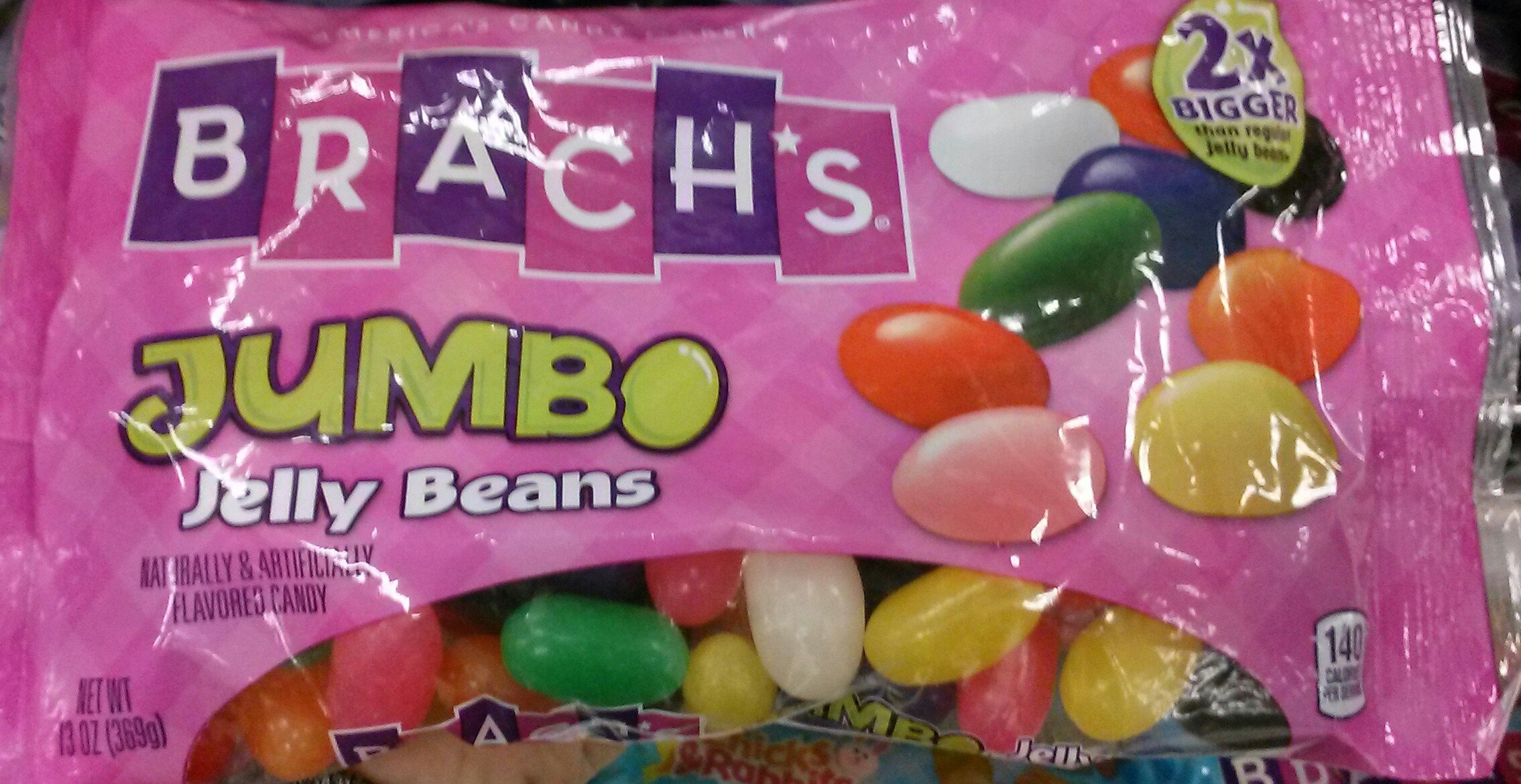 Brach's, Jelly Beans, 11oz Bag (Pack of 6) Caramel Candy