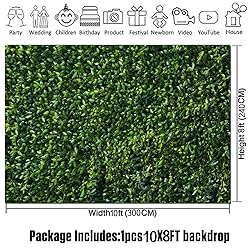 10x8FT Soft Fabric/Polyester Nature Spring Green