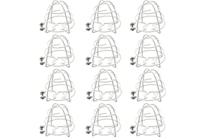 Ciao Stilista 1/2" Fire Sprinkler Head Cage Guard (12 Pack, White, Steel, Wall Mount)