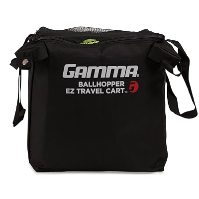 Gamma Sports EZ Travel Cart Pro, Portable Compact Design, Sturdy Lightweight Construction, 150 or 250 Capacity Available, Premium Carrying Case Included