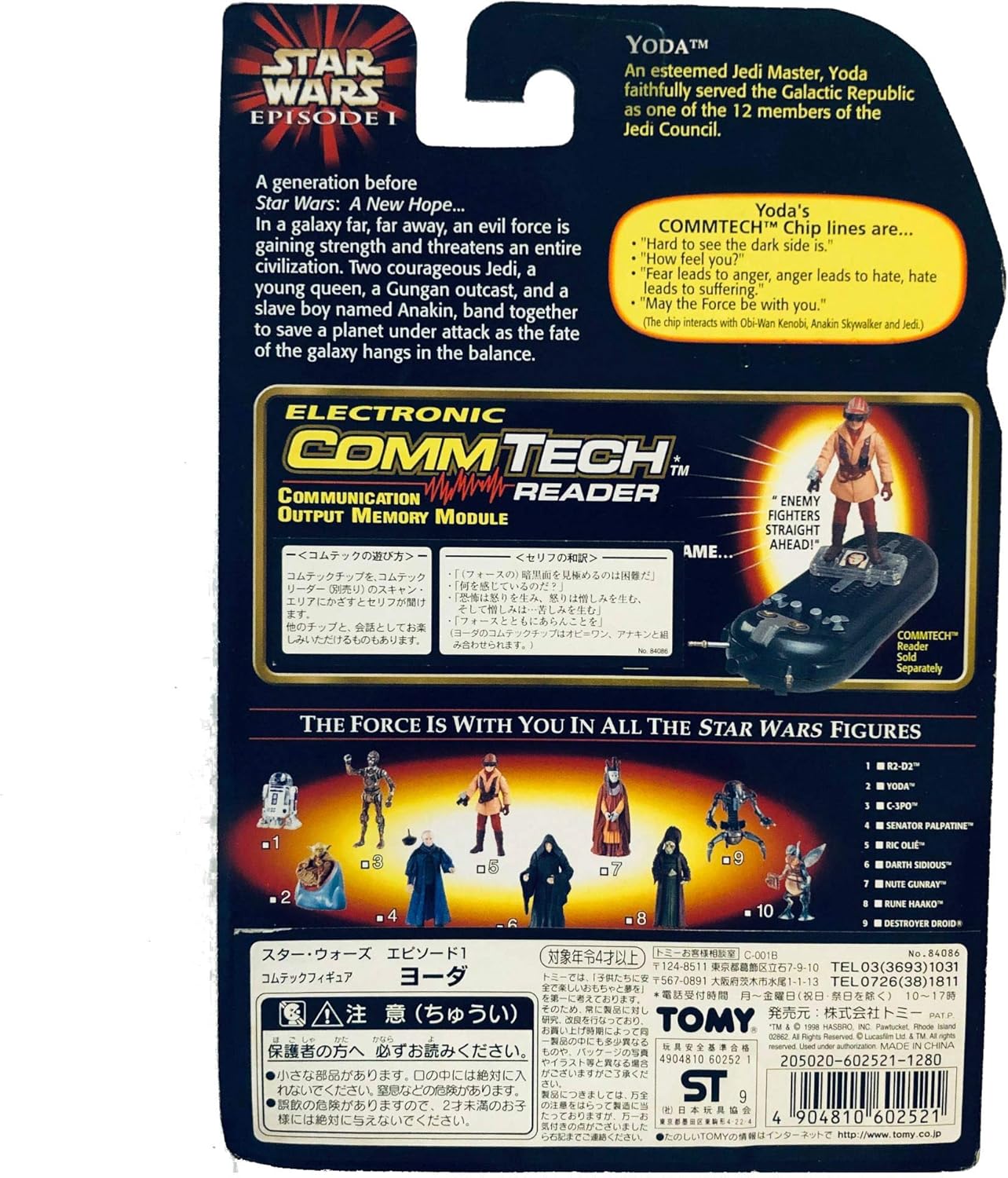 Download Amazon Com Hasbro Star Wars Episode 1 Comtech Basic Figure Yoda Toys Games