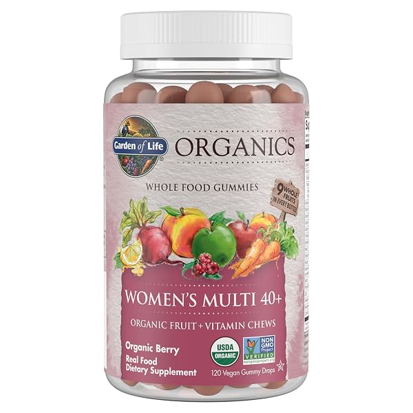 GARDEN OF LIFE ORGANICS WOMEN 40+ GUMMY VITAMINS...
