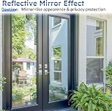 rabbitgoo Heat Reflective Window Film Privacy Glass Tint 75x200cm view 4