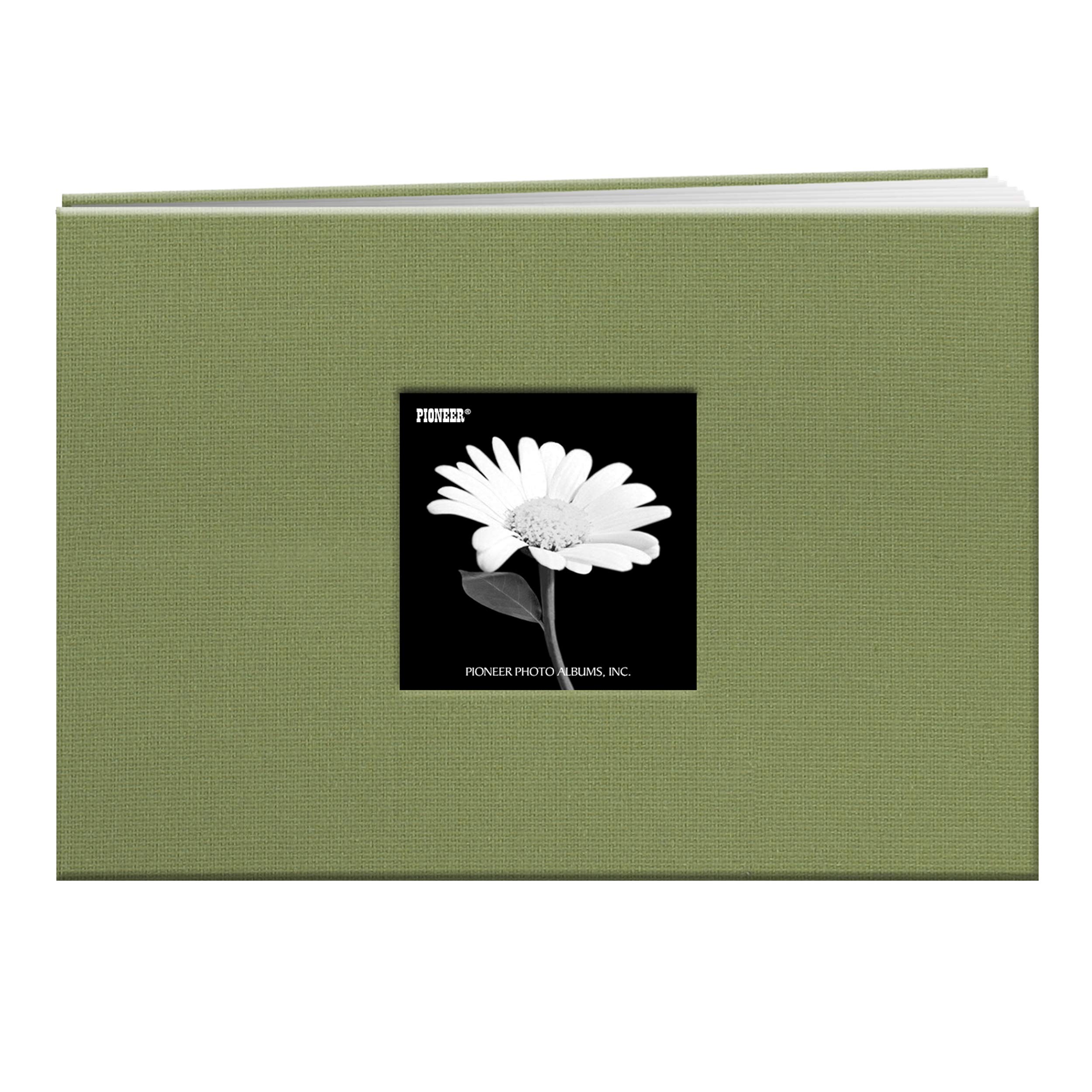 Pioneer Photo Albums Scrapbook, Polyvinyl Chloride Paper, Sage Green, 5"x7" — image 1
