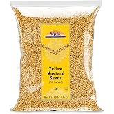 Rani Yellow Mustard Seeds Whole Spice 14oz (400g) ~ Ideal for Pickling, Dressing and Making Ground Mustard for Cooking, All Natural | Vegan | Gluten Friendly | NON-GMO | Kosher | Indian Origin