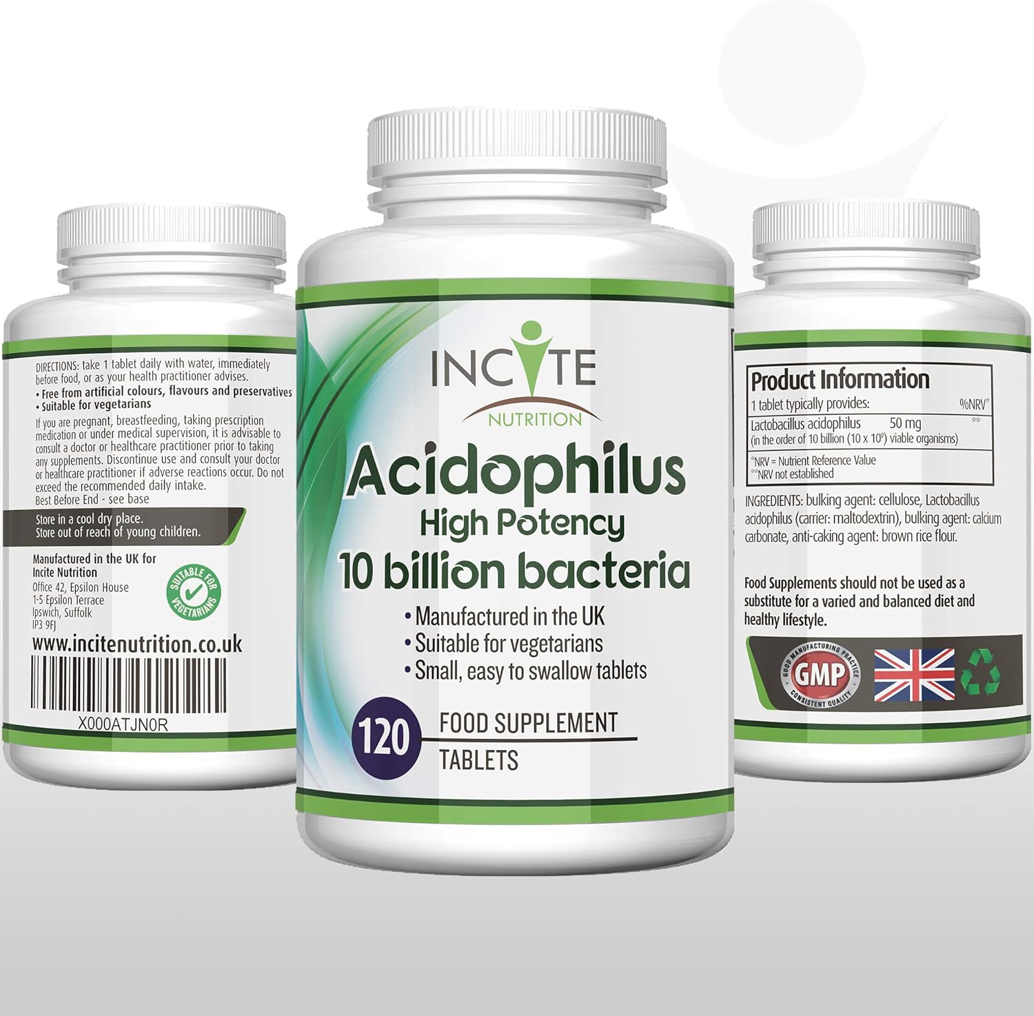 Probiotics for Gut Health, Acidophilus, 10 Billion CFU, 120 Tablets (4 Month Supply), Gut Health & Digestion Support - Image 4