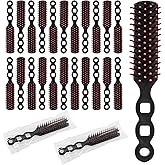 Bulk Hair Brushes for Homeless Individually Wrapped, Hair Brush Bulk, Hair Brush for Curly Hair Suitable for Homeless,Shelter,Air Bnb/Hotel/Guest Apartment (36 PCS)