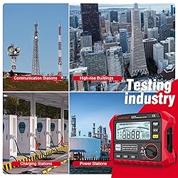 Digital Earth Ground Resistance Tester HT2302