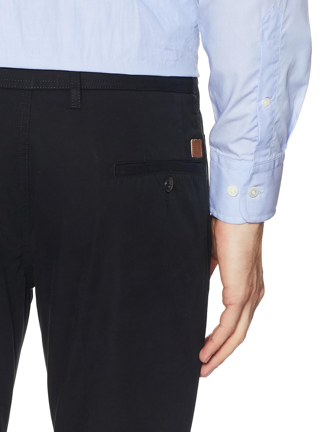 van heusen sport men's relaxed fit formal trousers
