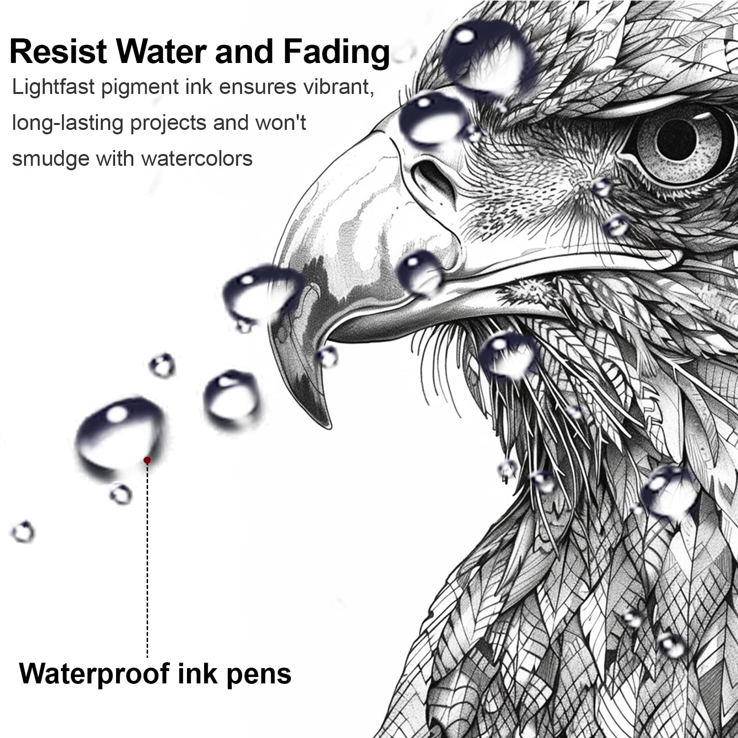 Micro Fineliner Drawing Art Pens, 12 Assorted Sizes, Waterproof Archival Ink, Art Supplies for Adults Sketching, Calligraphy, Technical Illustrators.