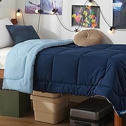 Bedsure Comforters Twin XL Size -Duvet Insert Navy