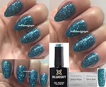 Bluesky Blz10 Vernis à Ongles Gel Semi Permanent Séchage